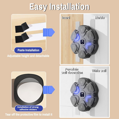 Smart Musical Boxing Machine BT Wall-Mounted Boxing Target