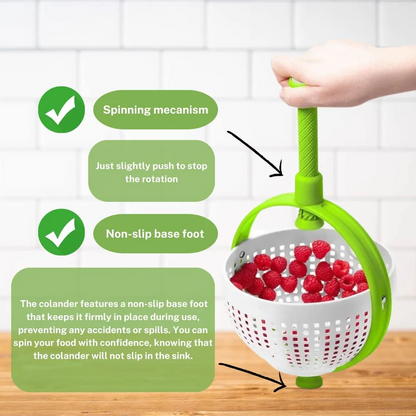 Rotatable Vegetable Washer