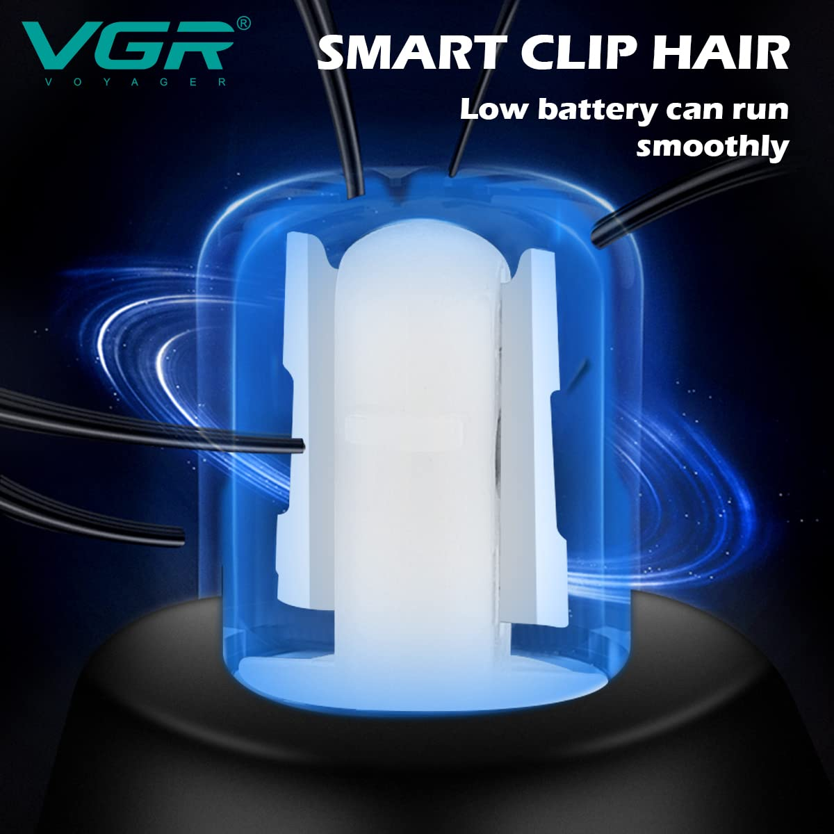 VGR V613 Ear, Nose & Eyebrow Trimmer – USB Rechargeable, Nose Clippers & Facial Grooming Tool