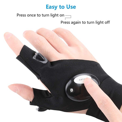GloveLite Flashlight Glove Finger LED Light