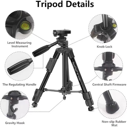 3366 NeePho Extendable Tripod Stand Selfie Stick Multifunction Tripod