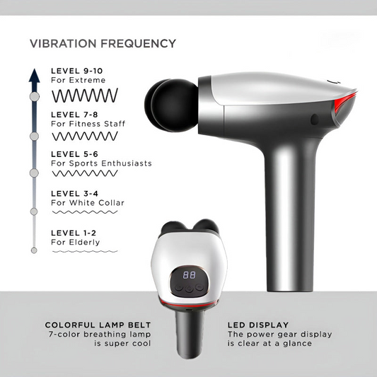 Double Head Massager Gun