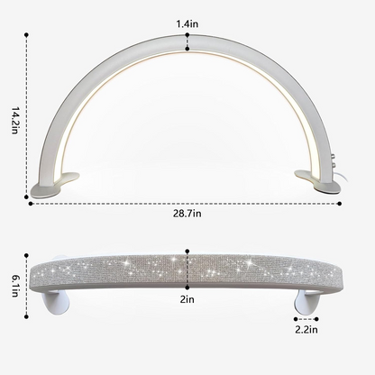 Half Led Moon LED Light Stand