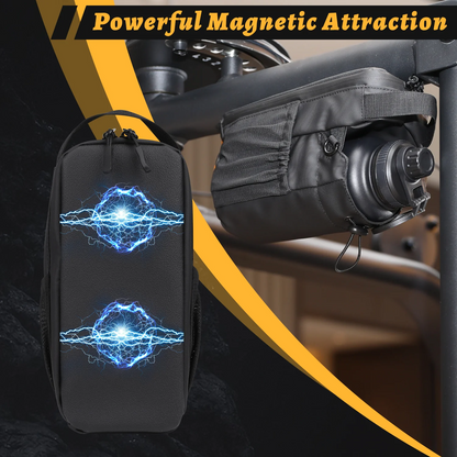 Magnetic Gym Bag With Water Bottle Holder