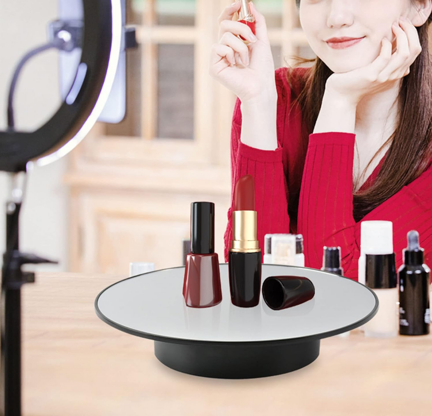 Electric Rotating Display Stand , Electric Rotating Turntable for Photography