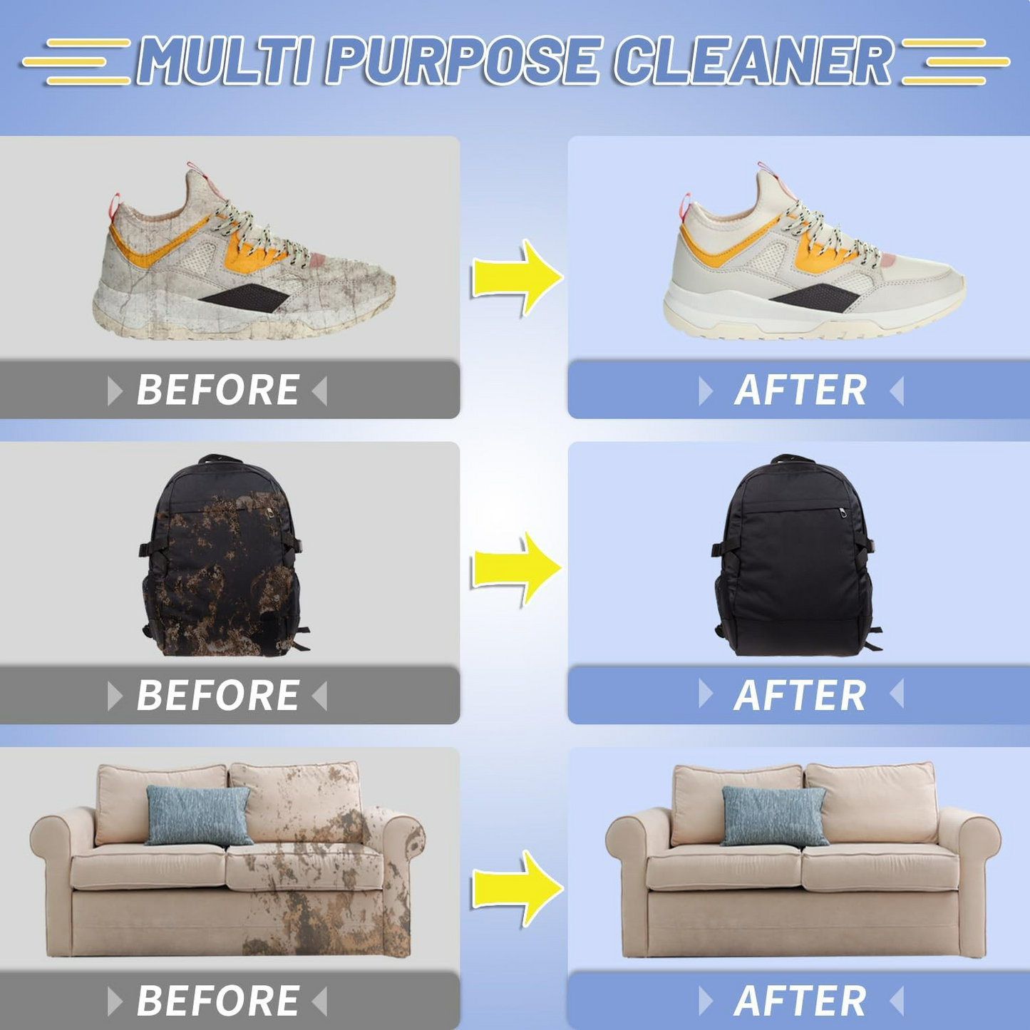 Multipurpose Cleaning Cream White Shoe Cleaner Whitener All Purpose Surface Cleaner