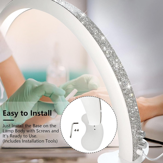 Half Led Moon LED Light Stand