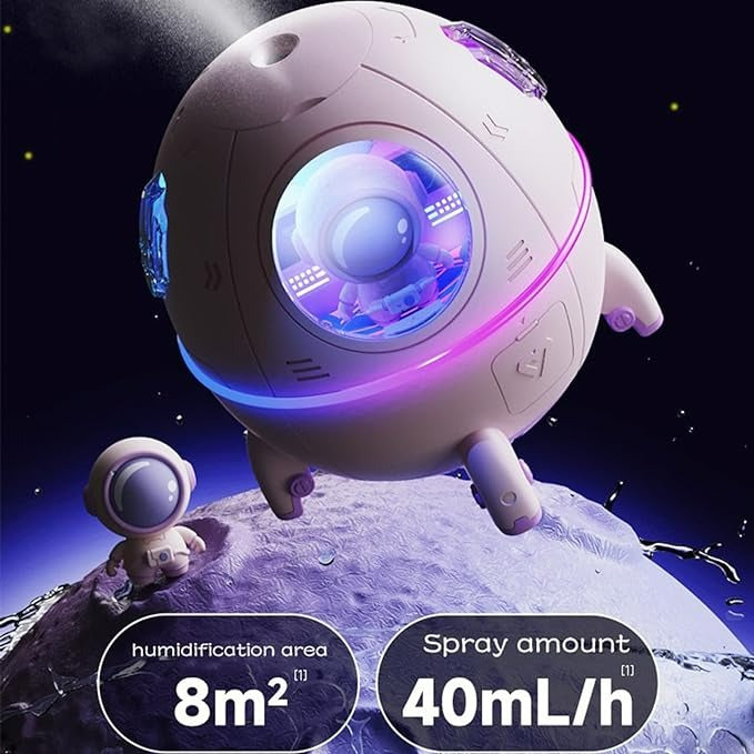 Astronaut Spaceship Aromatherapy Air Humidifier Purifier