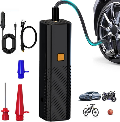 Tire Inflator Portable Air Compressor - Air Pump for Car Tires with Tire Pressure Gauge MK-322