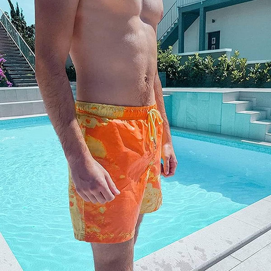 Color Changing Swimming Trunks for Men