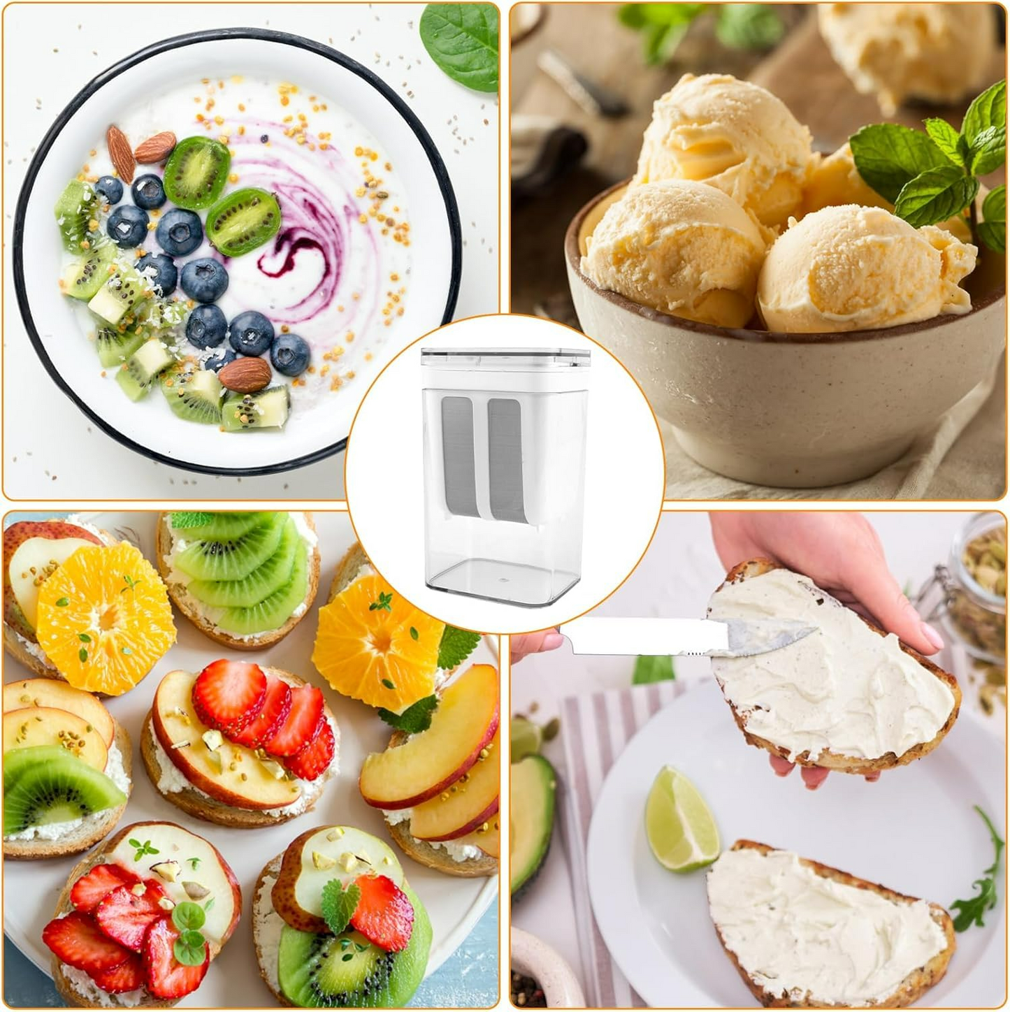 Greek Yogurt Strainer 1100ml – Multi-Purpose Yogurt Maker