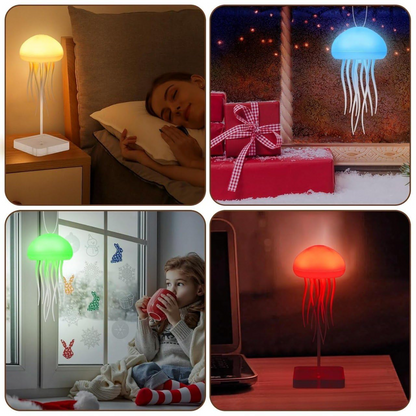 Aurora Jellyfish Mood Light Lamp | Hanging or Desktop