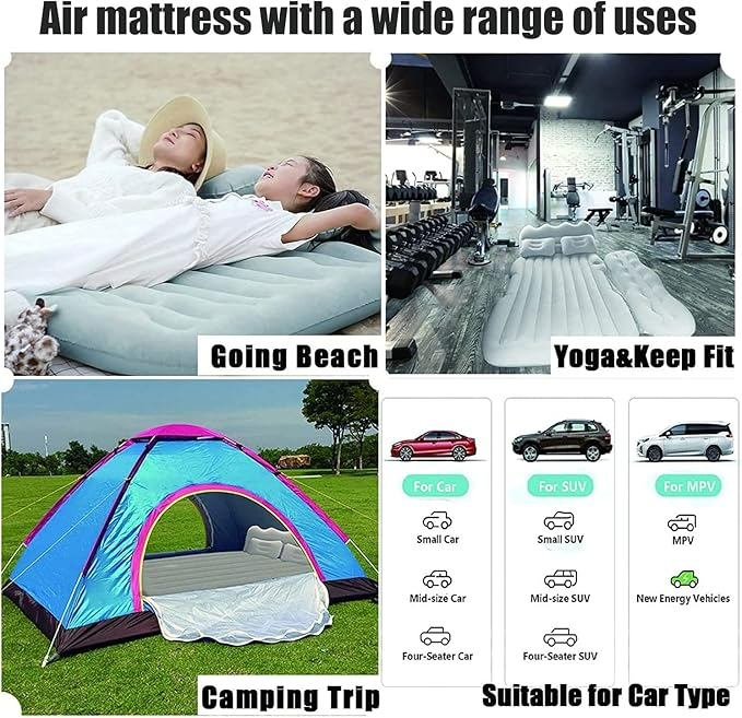 Multifunctional Inflatable Car Bed Mattress