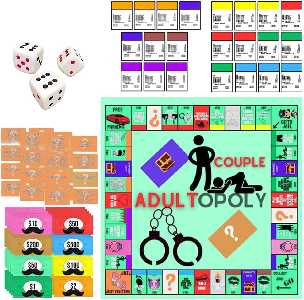Monopoly Adult - Couples Board Game