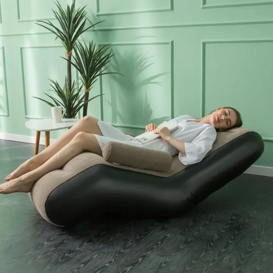 Lazy Inflatable Sofa, S-shaped Sofa