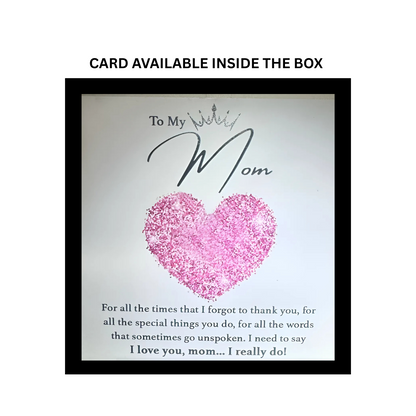 Love Knot Pendant for Her, Necklace with Message Card, Couple Jewelry