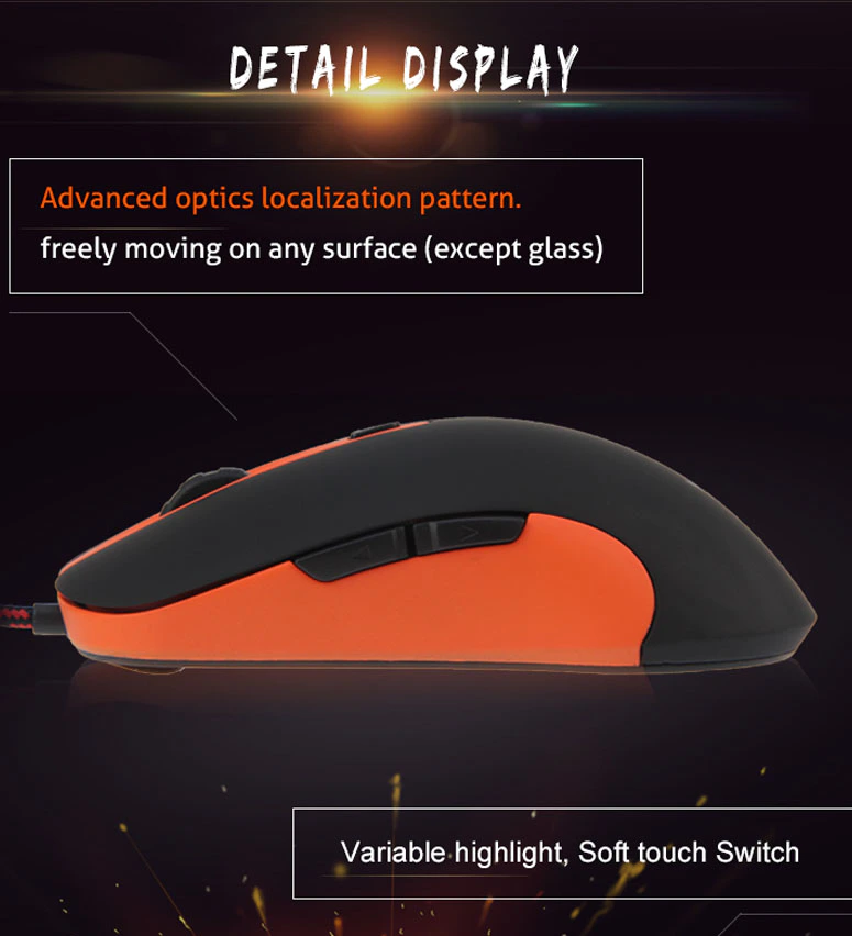 MeeTion GM30 Programmable Classic Gaming Mouse