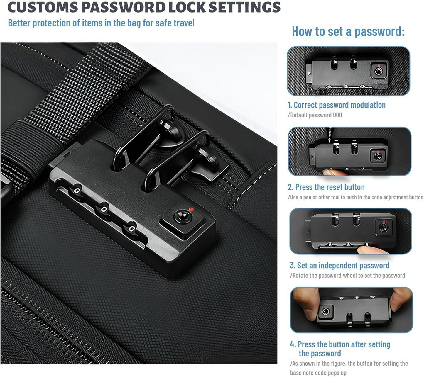 Vacuum Compression Travel Backpack with Pump – Space Saver Bag for Camping & Luggage