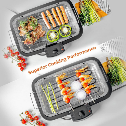 RAF Electric Barbecue Grill R5301 - 2000W Indoor/Outdoor Grill Machine