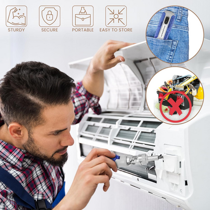 15 in 1 Magnetic Ratchet Screwdriver Set – Multi-Angle Adjustable Tool Kit for DIY Repairs