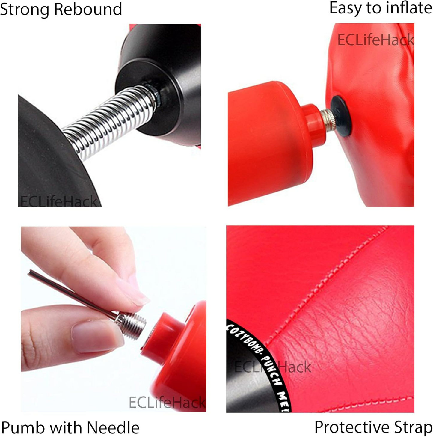 Desktop Punching Bag, [Upgrade, Flexibility] Boxing Bag Speed Balls Boxing High - Black color