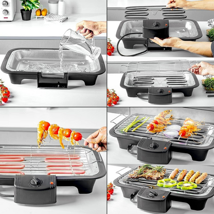 RAF Electric Barbecue Grill R5301 - 2000W Indoor/Outdoor Grill Machine