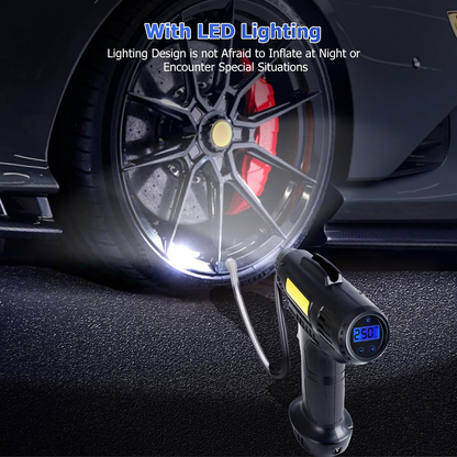 Tyre Inflator Pump Car Air Compressor Auto Shut-Off Portable 12V MK-311