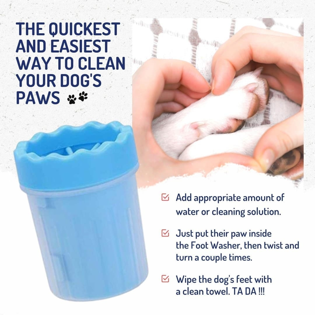 Pet Foot Washing Cup Dog Paw Bath