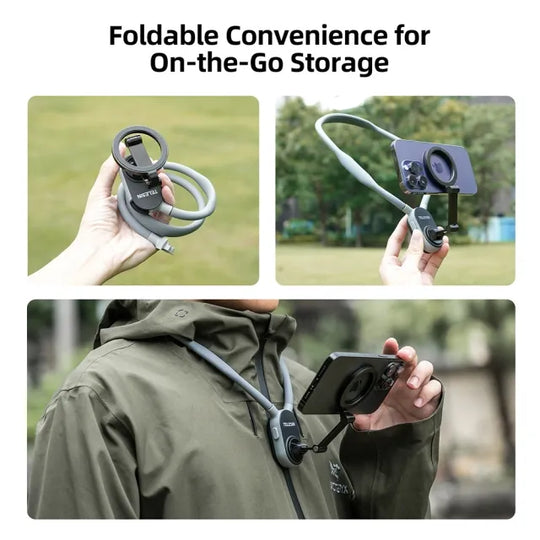 Magnetic Neck Mount for Phone Holder - TELESIN