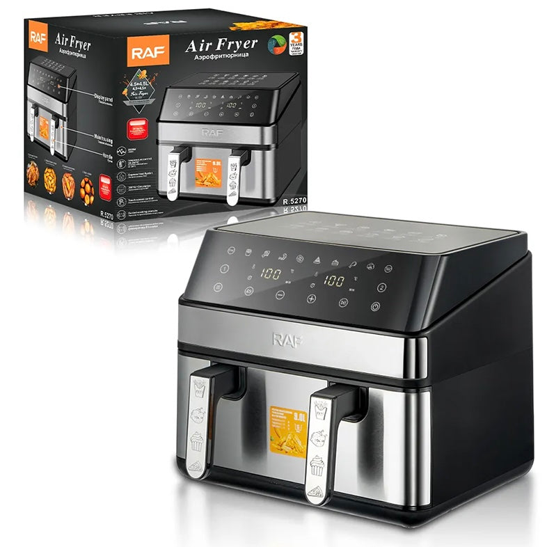 Raf Air Fryer 4.5L + 4.5L R5270