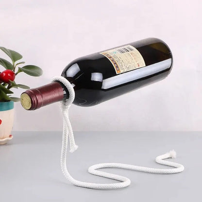 Wine Holder White Rope Or Metail Chain
