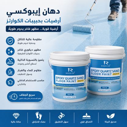 Epoxy Quartz Sand Floor Coating 1.4KG
