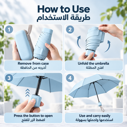6-fold mini umbrella