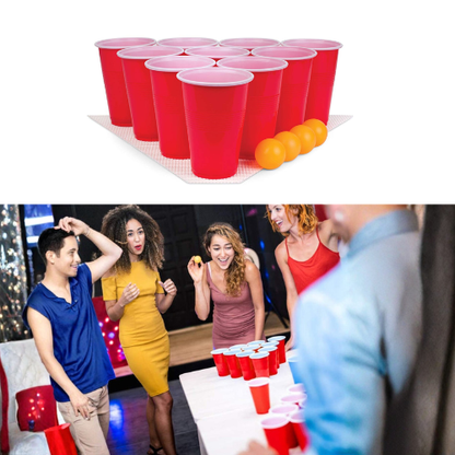 Beer Pong Party Kit 30 Piece Team Flip Cup