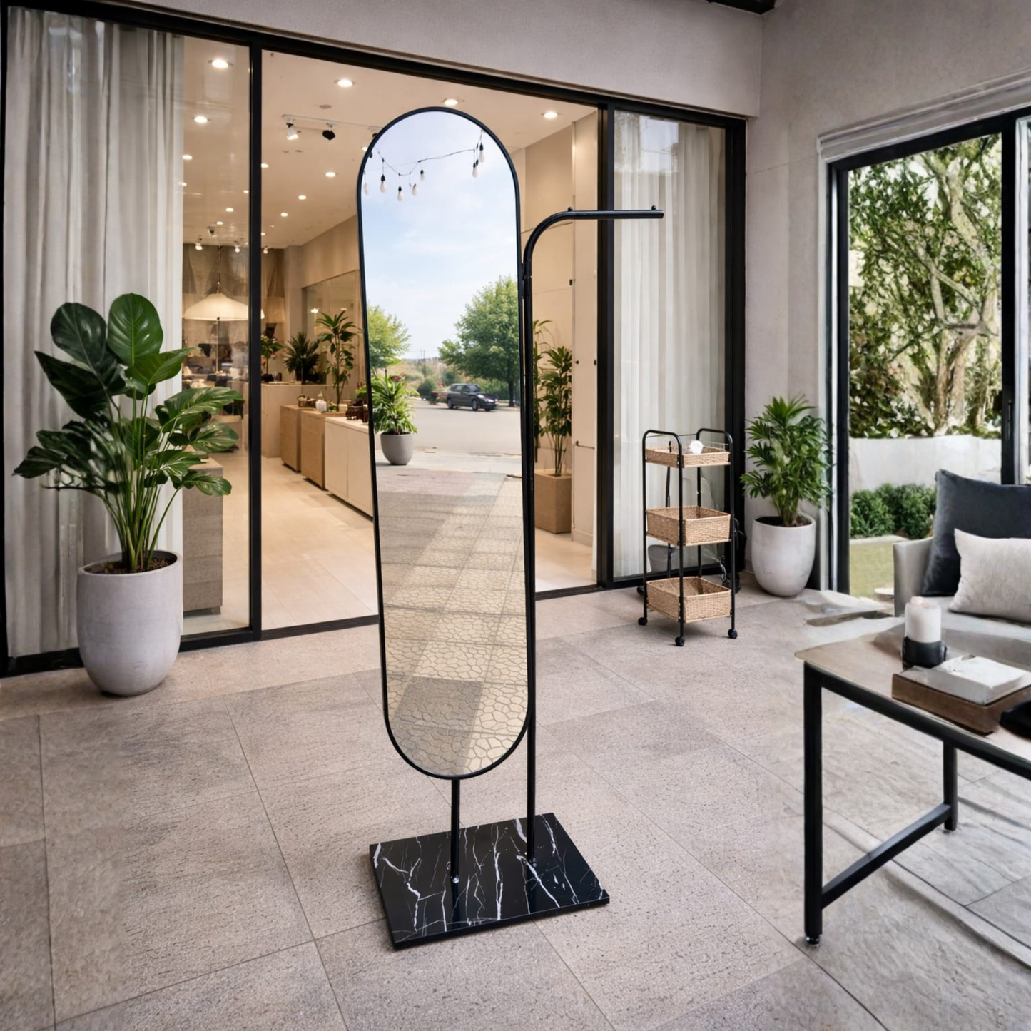 Standing Mirror Wall Bedroom