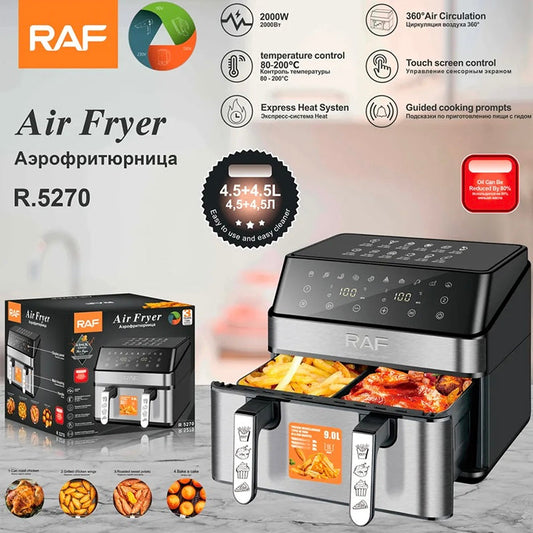 Raf Air Fryer 4.5L + 4.5L R5270