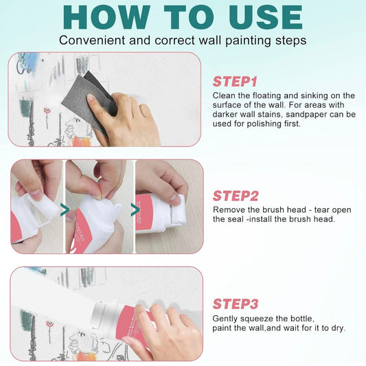 Small Rolling Brush Wall Latex Paint Wall Repair