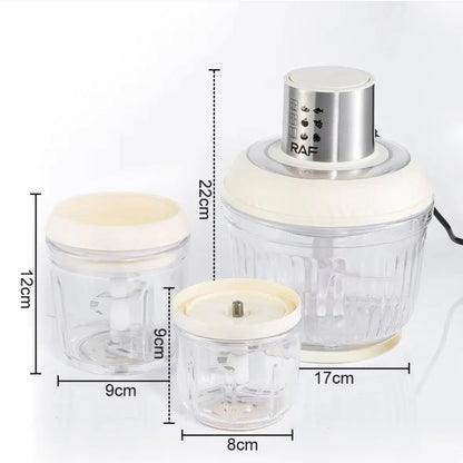 Raf Food Processor 3 In 1 Glass Material R7057