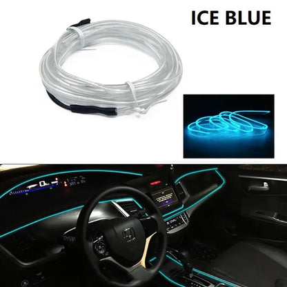 3 Meter Car Interior Led Strip Optic Fiber