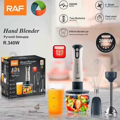 Raf Hand Blender Set 5 In 1 R340