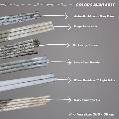 Luxury Marble Self-Adhesive PVC Wallpaper Roll 5 Meter