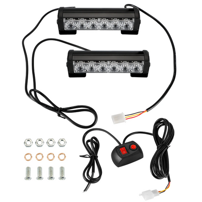 Police Led Warning Strobe Lights Light bar for Trucks Cars Waterproof