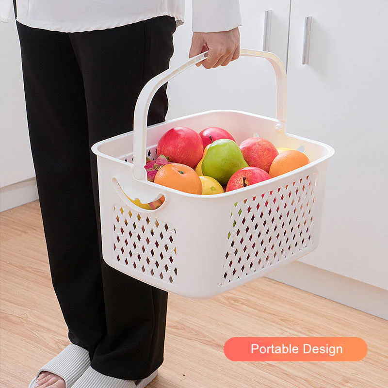 Portable Stackable Storage Baskets 2 Layer