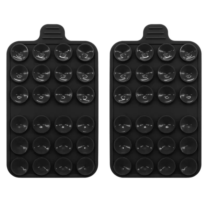 Suction Phone Case Mount, Sillicon Adhesive Phone