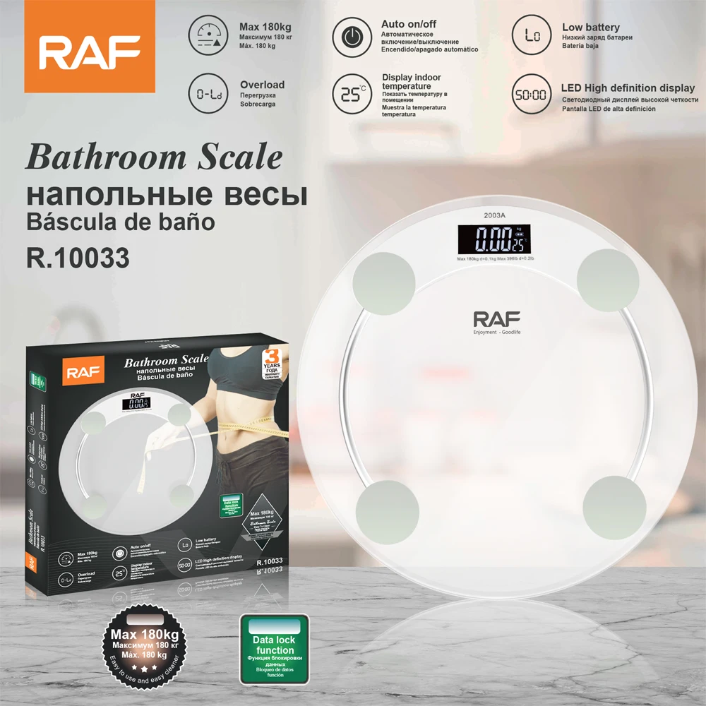 RAF Bathroom Body Scale R10033