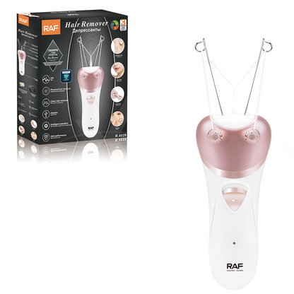 RAF Cordless Cotton Thread Face Epilator Rechargeable R4029