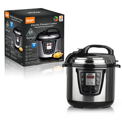 RAF Kitchen Cooking 6L Large Capacity Electrical Pressure Rice Cooker R177