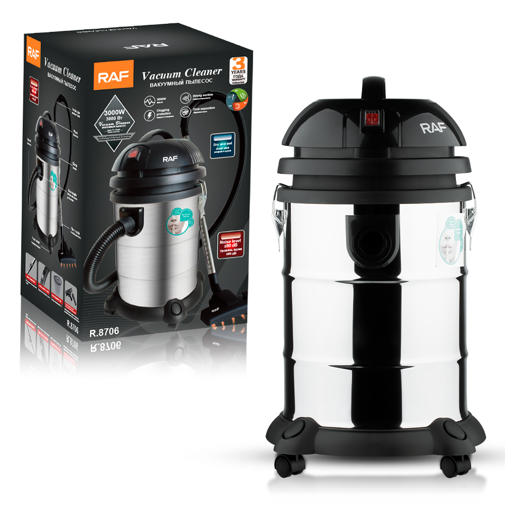 RAF 2 in 1 Wet & Dry Vacuum Cleaner - Vacuum Cleaner R8706