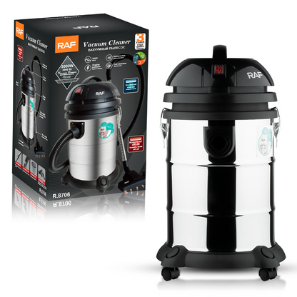 RAF 2 in 1 Wet & Dry Vacuum Cleaner - Vacuum Cleaner R8706