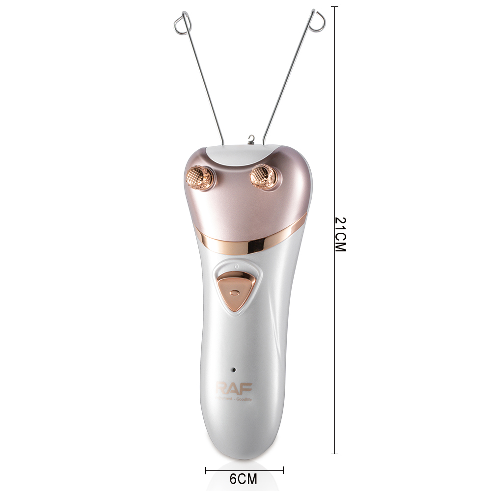 RAF Cordless Cotton Thread Face Epilator Rechargeable R4029
